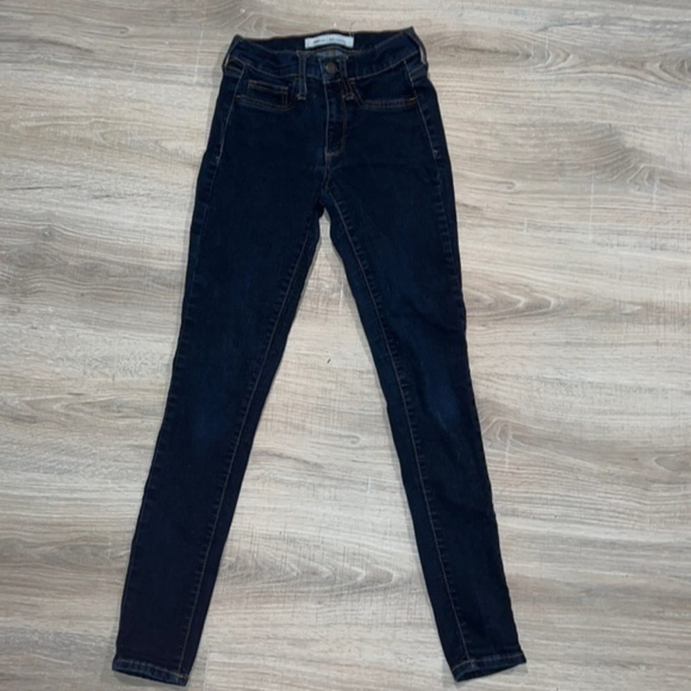 Gap easy legging dark wash jeans
